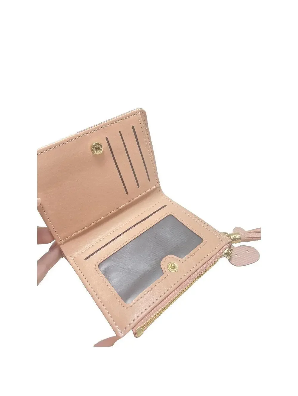 Womens Wallet New Bunny Tassel Cute Zipper Coin Purse Card Holder Small